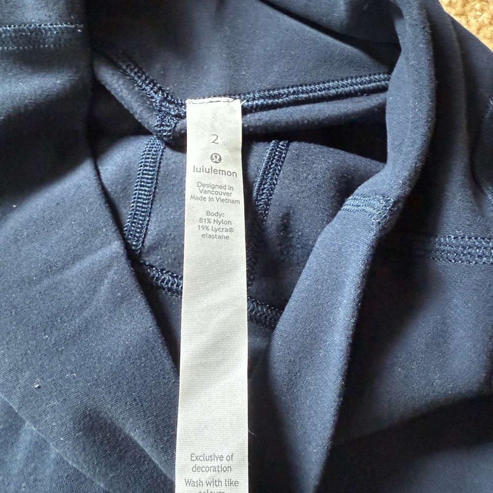 Lululemon Athletica Dark Blue Joggers - Picture 2 of 3